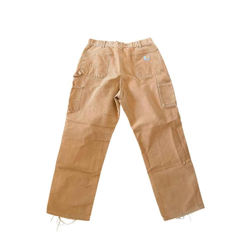 Carhartt B01 Work‎ Pants Mens Distressed Workwear Vintage Style USA 38 32 - Picture 2 of 11
